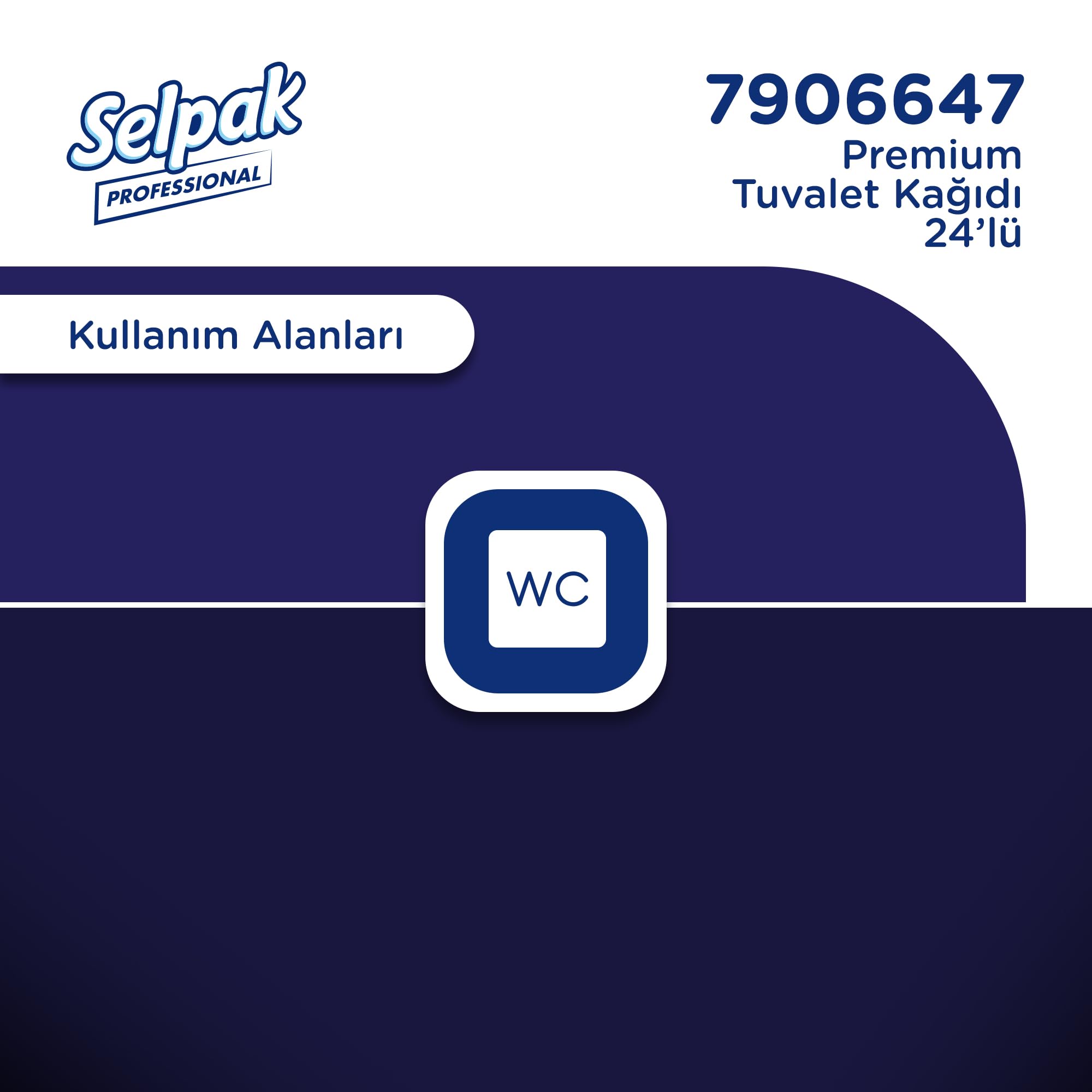 Selpak Professional Premium Tuvalet Kağıdı, 24 Rulo