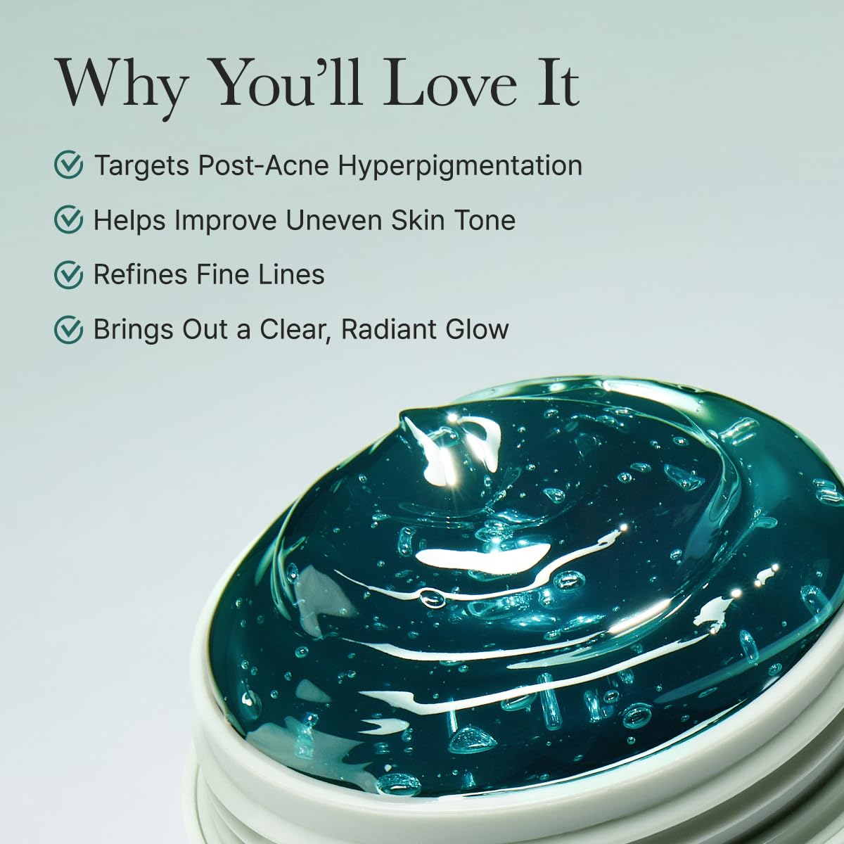 Arencia Glow Hyssop Overnight Face Mask Serum - hydrating & Anti-Aging Serum for younger looking Korean Glass Skin, Vitamin A, C, E, Niacinamide, Peptide - Image 3