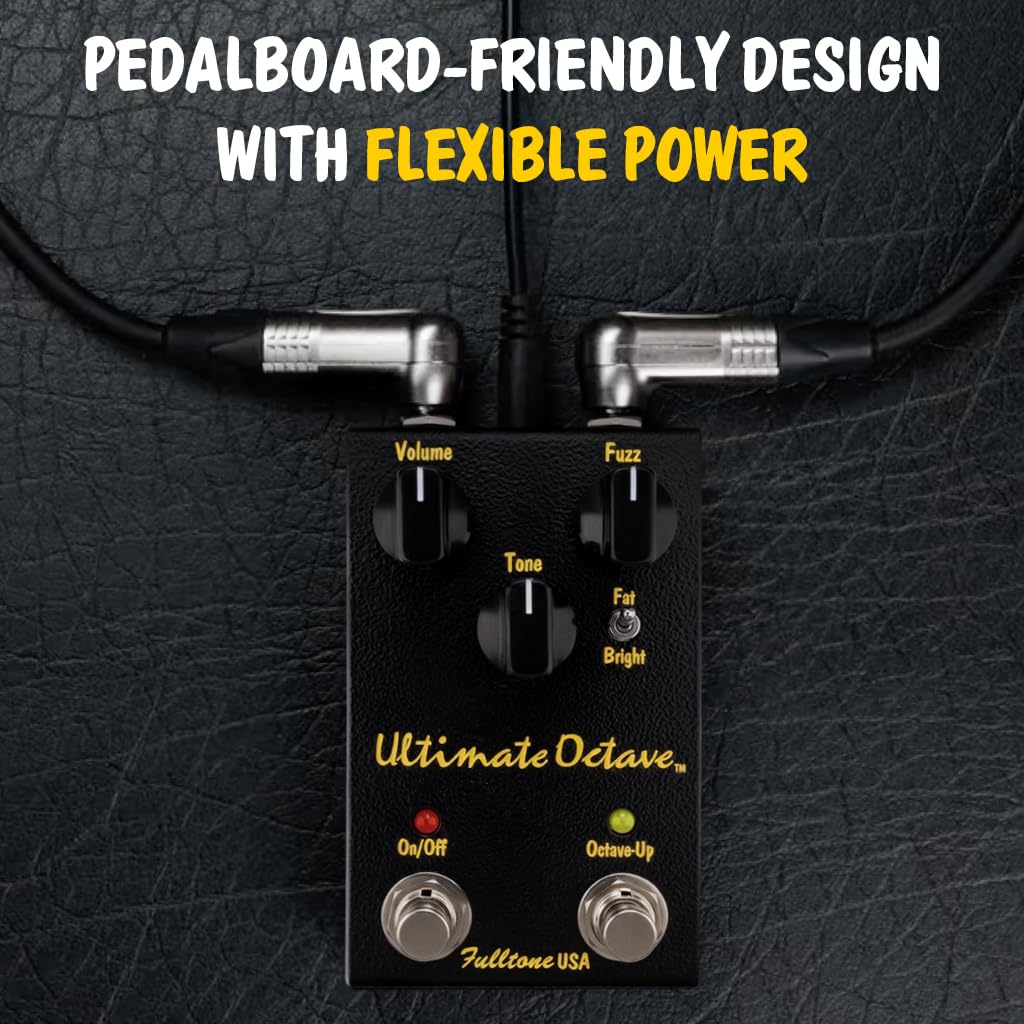 Amazon.com: Fulltone Ultimate Octave Fuzz Guitar Pedal with Octave