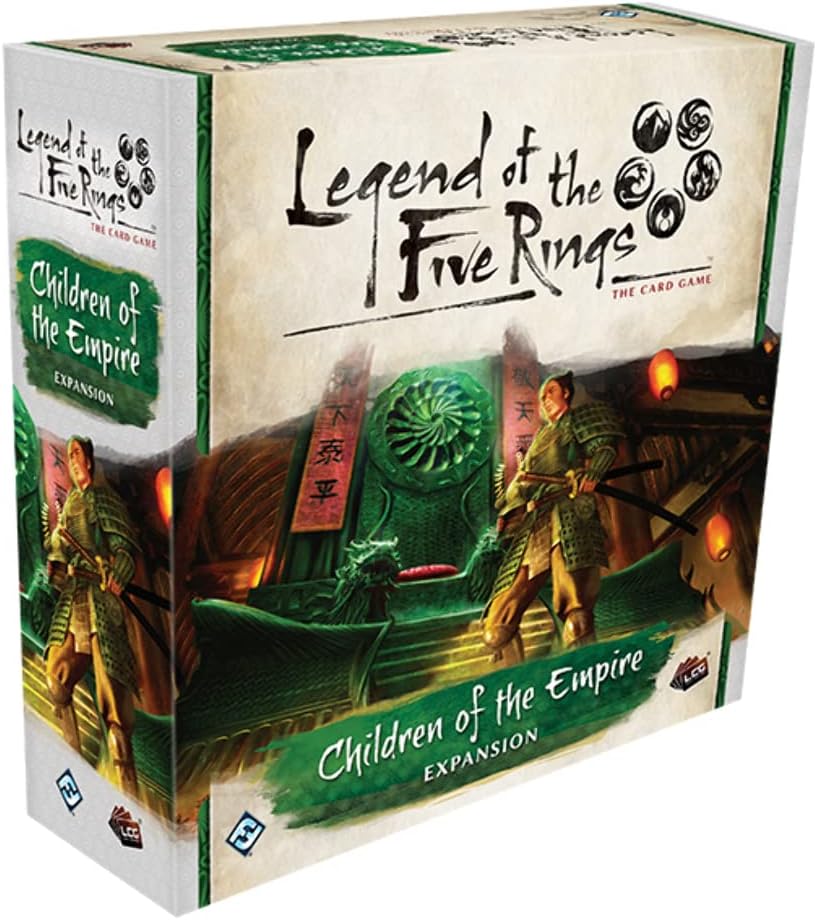 Legend of The Five Rings: The Card Game Children of The Empire Premium Expansion - Strategy Game for Kids & Adults, Ages 14+, 2 Players, 45-90 Minute Playtime, Made by Fantasy Flight Games