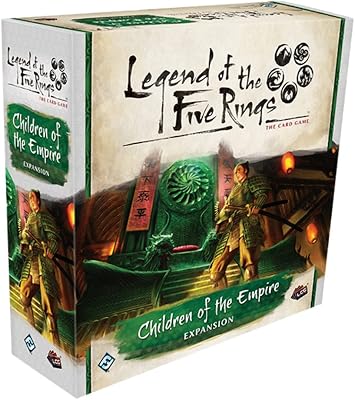 Legend of The Five Rings The Card Game Children of The Empire Premium Expansion - Strategy Game for Kids & Adults, Ages 14+, 2 Players, 45-90 Minute Playtime, Made by Fantasy Flight Games