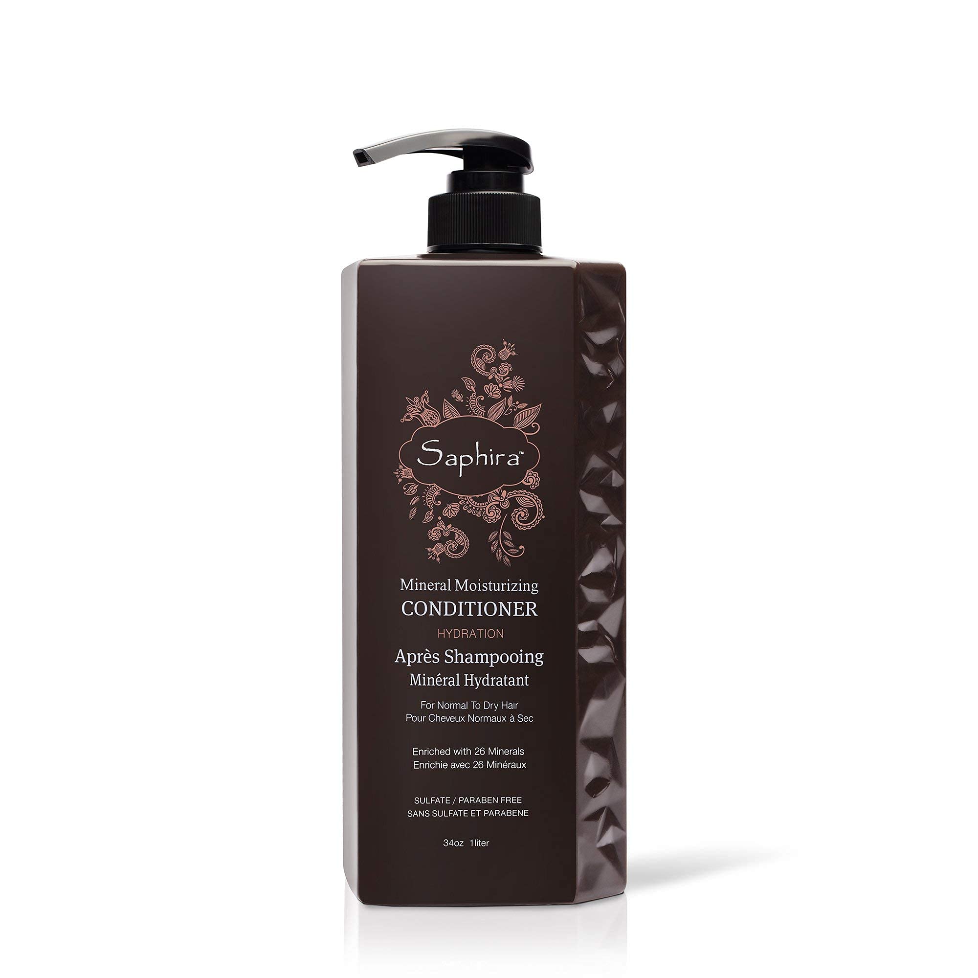 Sponsored Ad – Mineral Moisturizing Conditioner, Hydration and Shine for Dry, Damaged, Permed or Chemically Treated Hair and Scalp, Sulfate-Free, Paraben-Free, Vegan, Prevents Frizz and Split Ends 1L