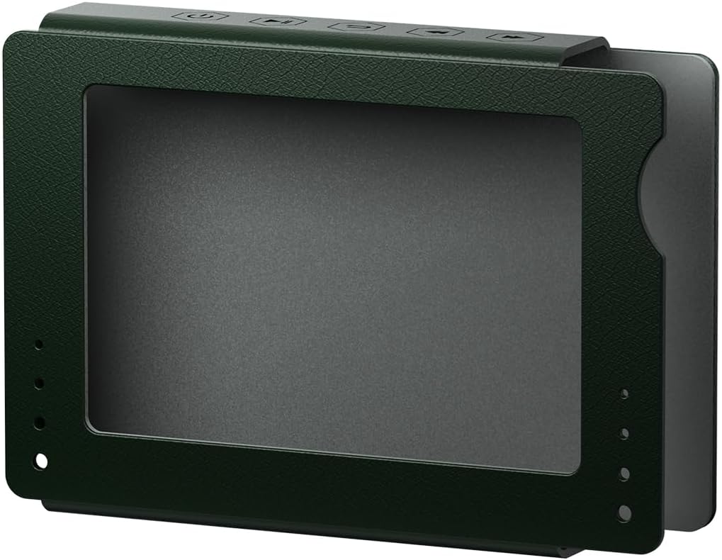 F18 MP3 Player Case Only, Leather Protective Case for F18 Retro Music Player (Green)