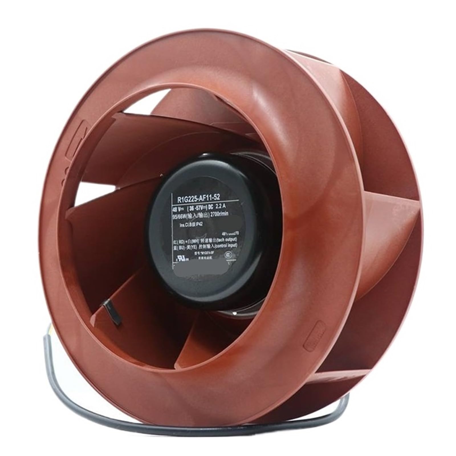 KSZHZYMGX Centrifugal fans R1G225-AF11-52 48V 2.2A 95/66W 2700r/min