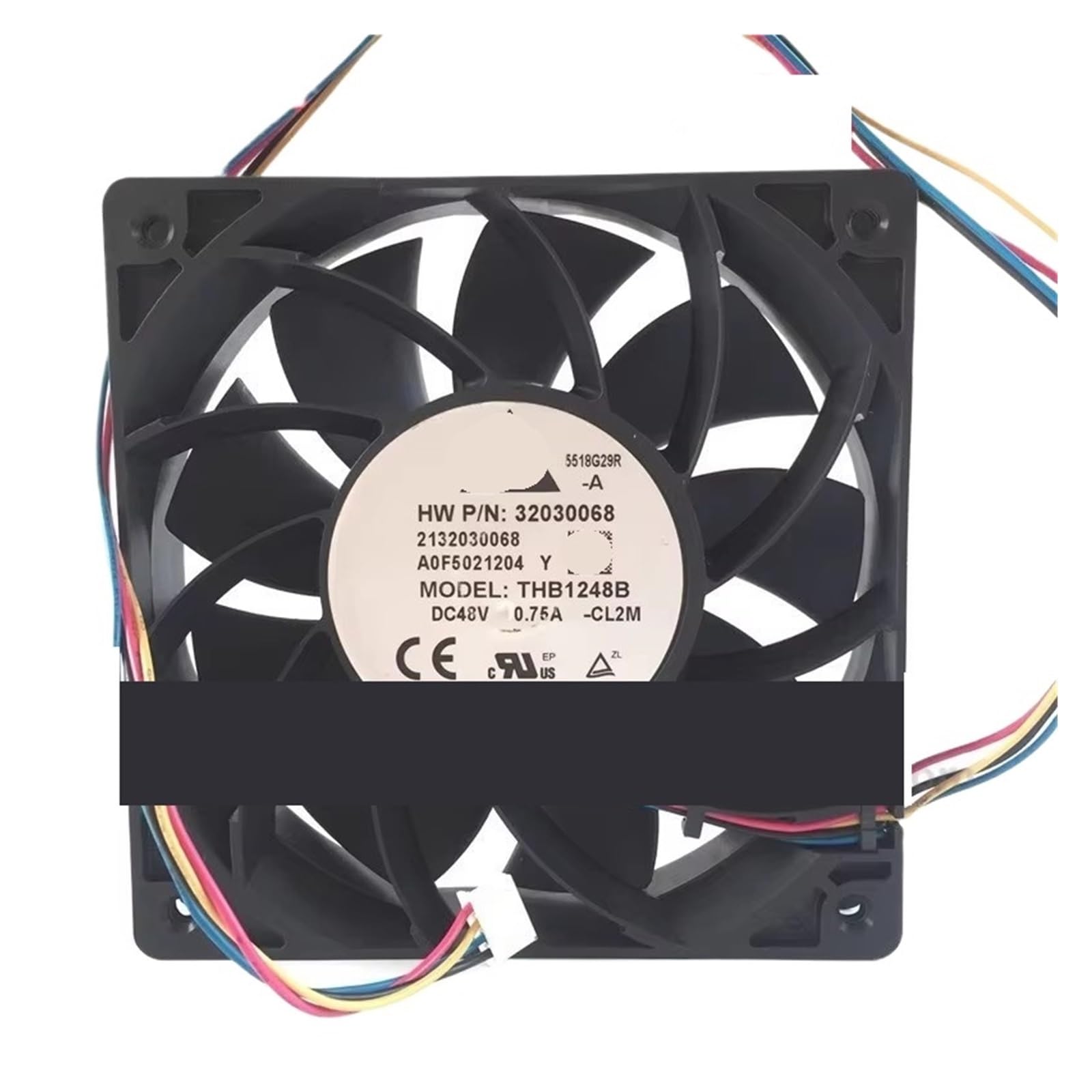 Fcarumiqp 4Wire B3 120 * 25Mm 48V 0.75A 12Cm Cooling Fan Thb1248b