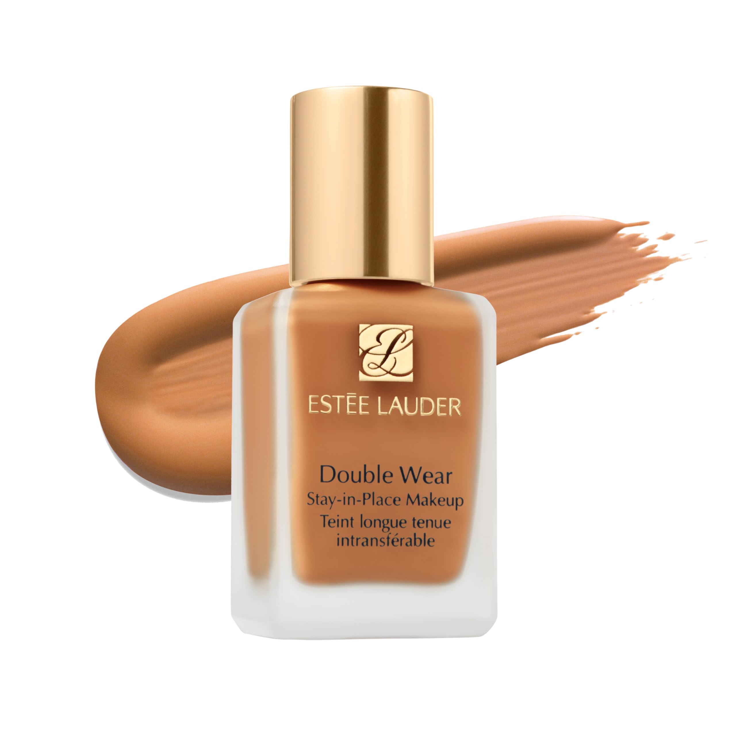 Estée Lauder Double Wear Stay-in-Place Foundation Makeup | Long-Wear Matte Foundation, 1 Fl Oz 4W1 Honey Bronze - Medium tan with warm golden undertones Original Formula