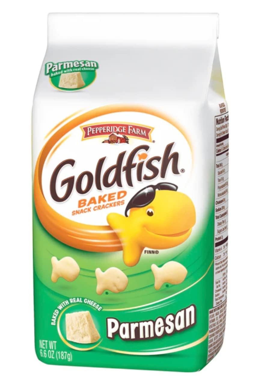 Goldfish Crackers Baked Colors Cheddar Parmesan 187 g (2 Stück)