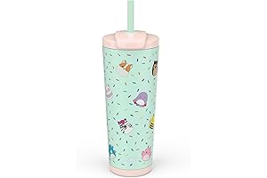 Zak Designs Squishmallows Straw Water Bottle