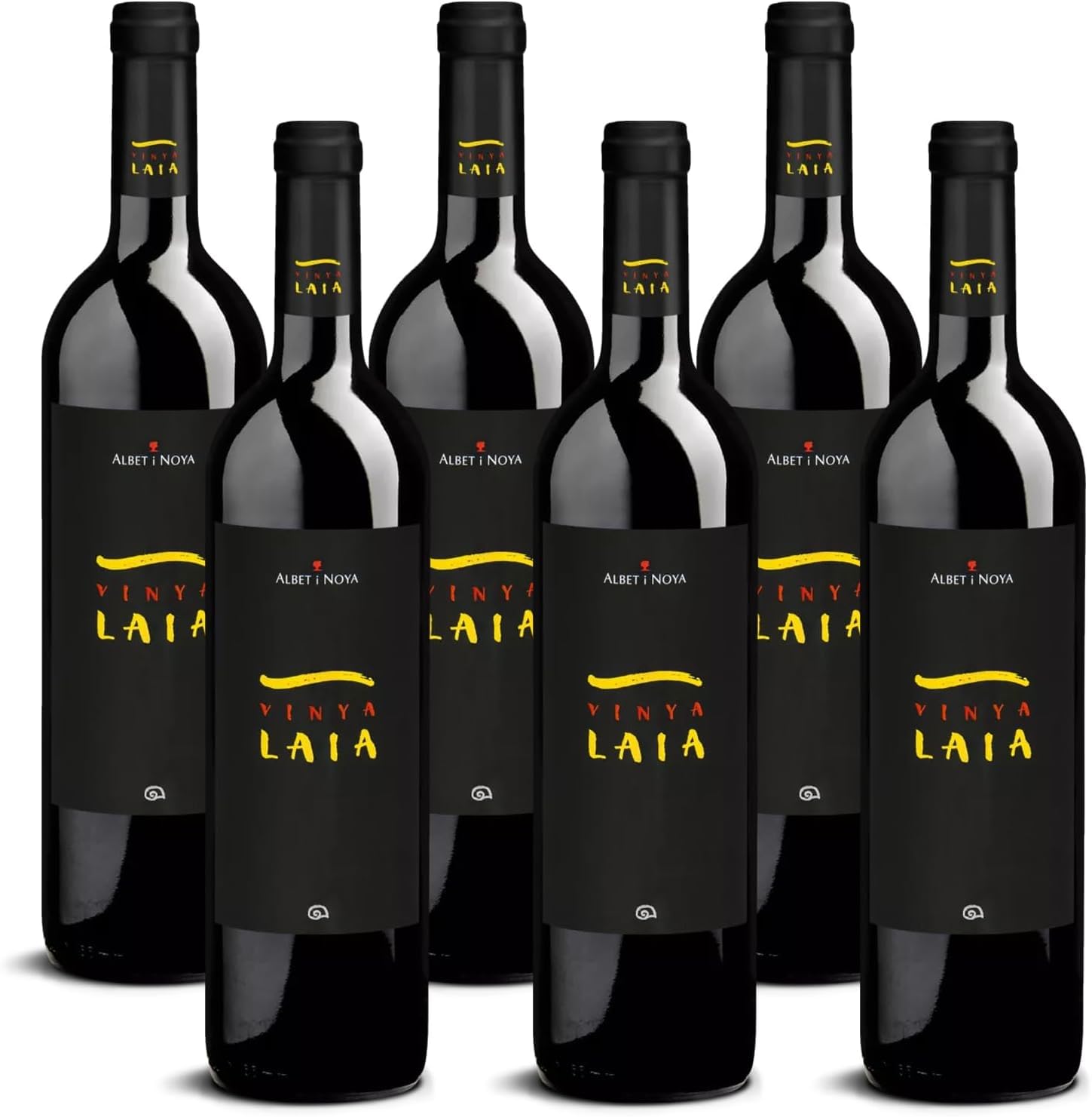 DELINAT Vinya Laia 2022 – Spanischer Bio-Rotwein trocken aus Katalonien | Sortenreiner Merlot aus dem Penedès im Barrique ausgebaut– Veganer Qualitätswein 3 x 0,75l