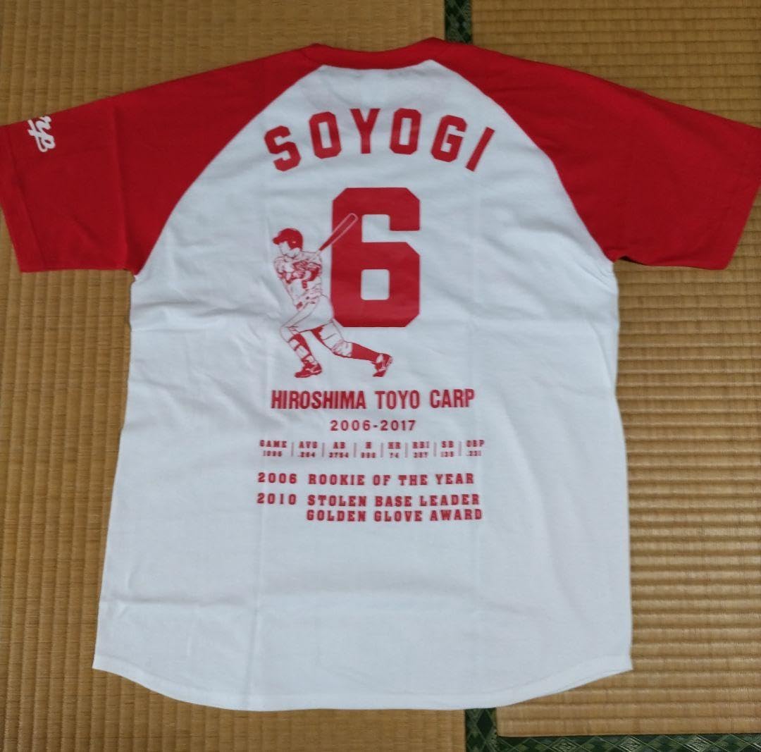 Amazon.co.jp: 広島東洋カープ?344梵英心 TシャツLサイズ