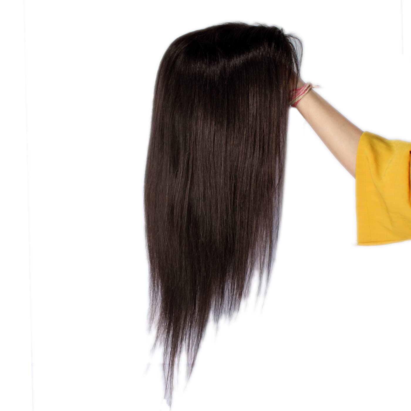 Majik Front Lace Human Hair Wigs for Women for Girls for Full Head, Black, With Free Hair Brush Set - Review, Price and Buying Guide