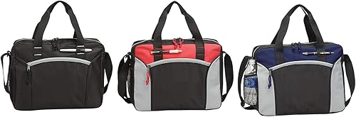 Goodhope - Maletín con correa de hombro lateral suave, para estudiantes universitarios, color azul marino, marino