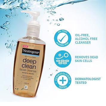 Neutrogena Deep Clean Facial Cleanser 200ml