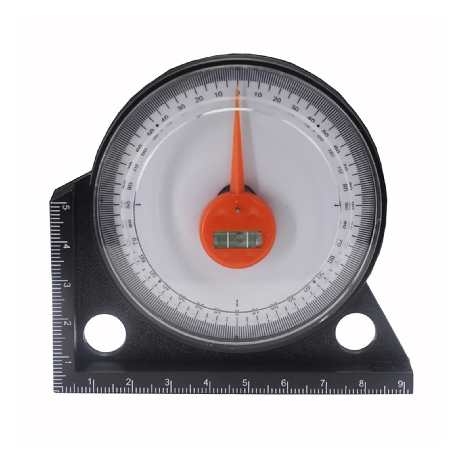 Bnvewr 1 Digital Angle Finder, Slope Angle Meter Mini Inclinometer Protractor Tilt Level Finder Clinometer With Magnetic Base,Inclinometer(With-Level)