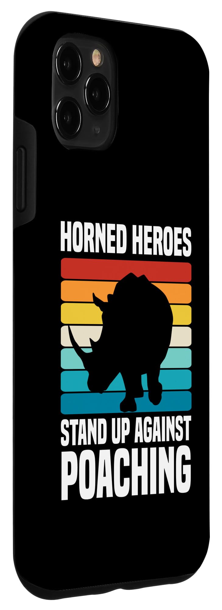 iPhone 11 Pro Max Polar Bears Animal Rehabilitation Wildlife Rhino Case - Image 3