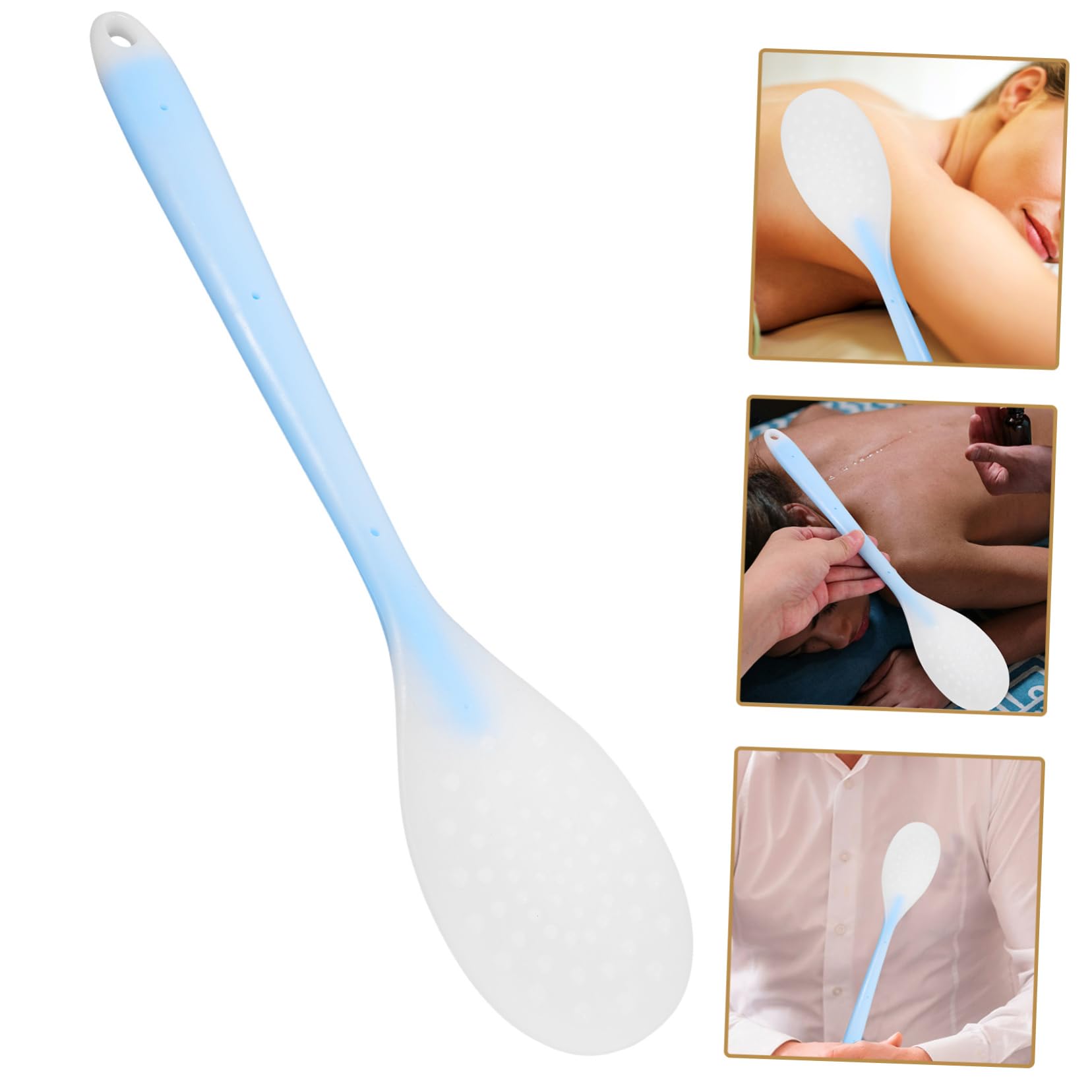 Healeved 5piezas Masajeador De Espalda y Cuerpo Diseño Ergonómico De Bastón Portátil Para Aliviar La Tensión Cuello y Espalda De Usar y
