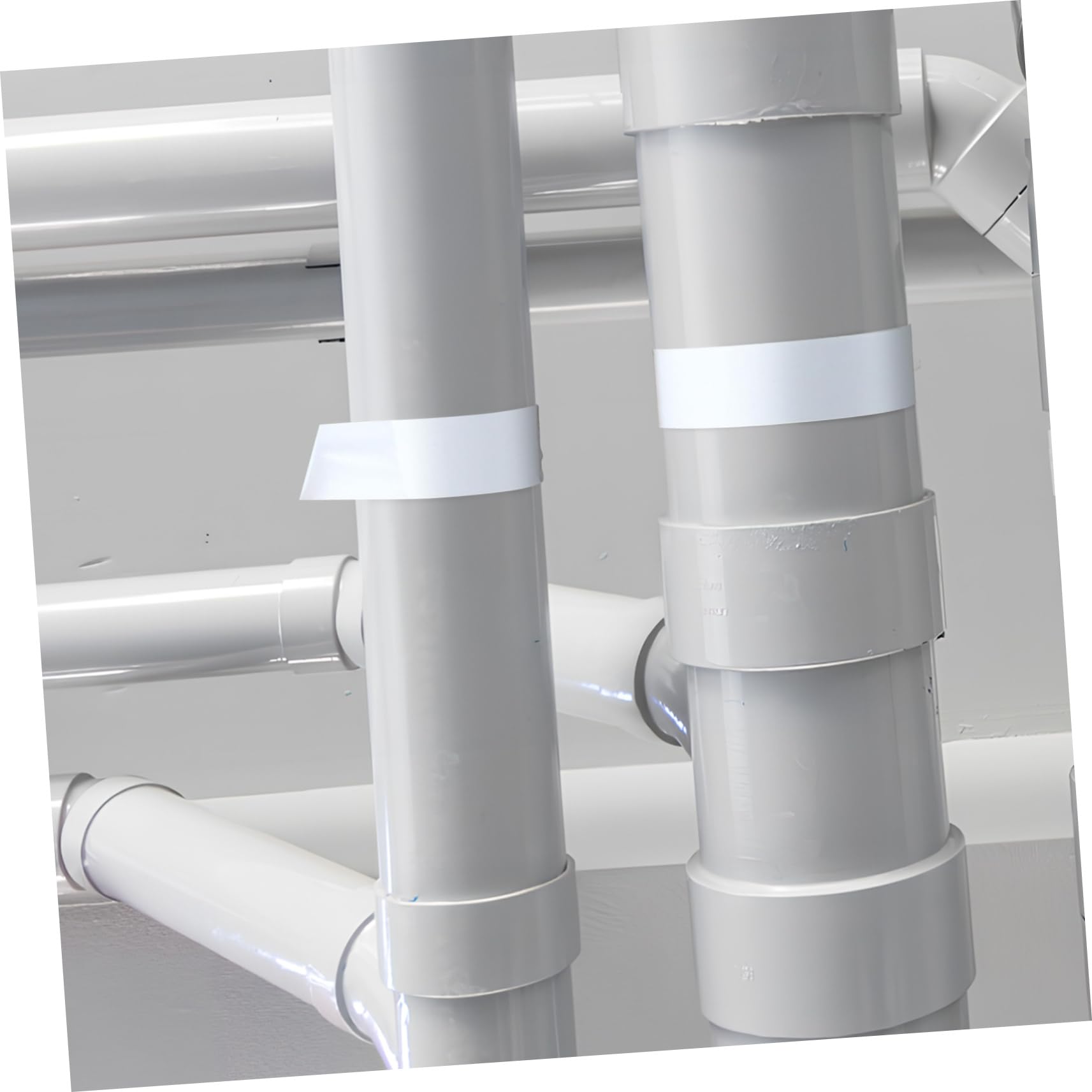 Gewebeband 1 Rolle 50m Weiß aus Polyethylen und Faser