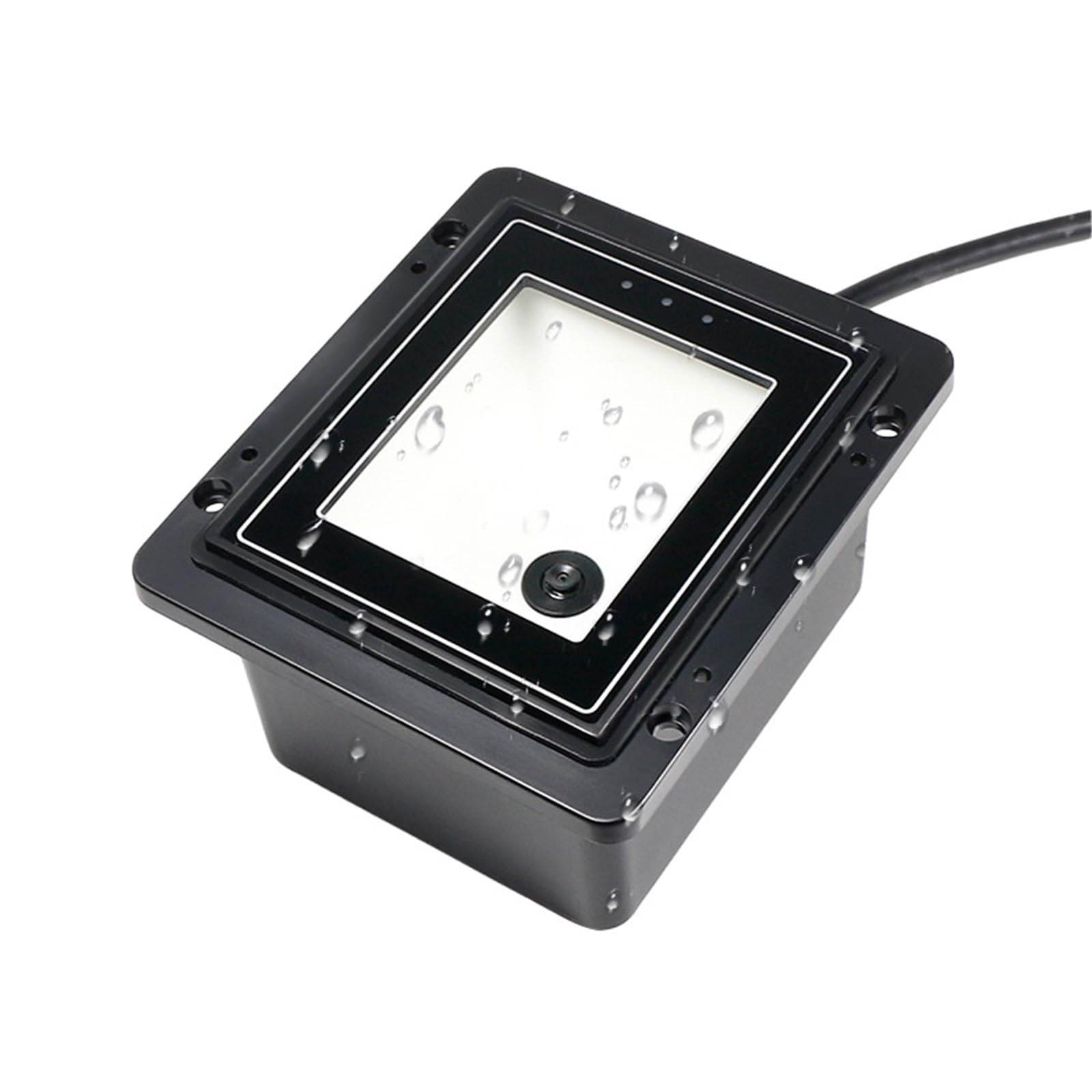 Wodoodporny, wbudowany skaner kodów kreskowych 2D, czytnik modułów, mocowany na stałe skaner kodów QR USB RS232 RJ45 Magazyn Logistyczny(RS232)