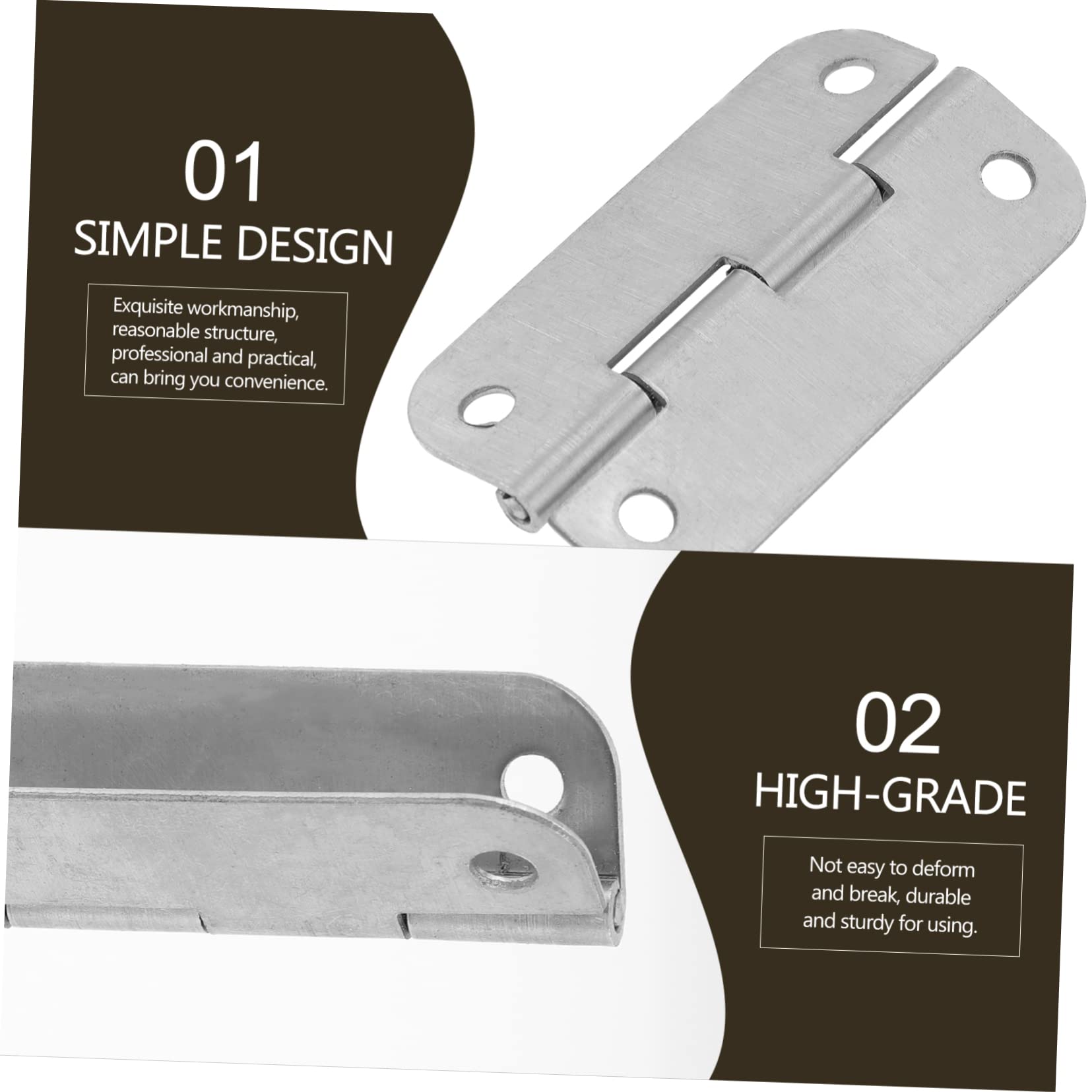 iplusmile 18stücke Teiliges Kühler-hardware-ersatzset Aus Edelstahl Passend Für Kühler Und Gefriergeräte Rostfrei Kompakt Und Leicht Für Reparaturen Und Sicheren Verschluss