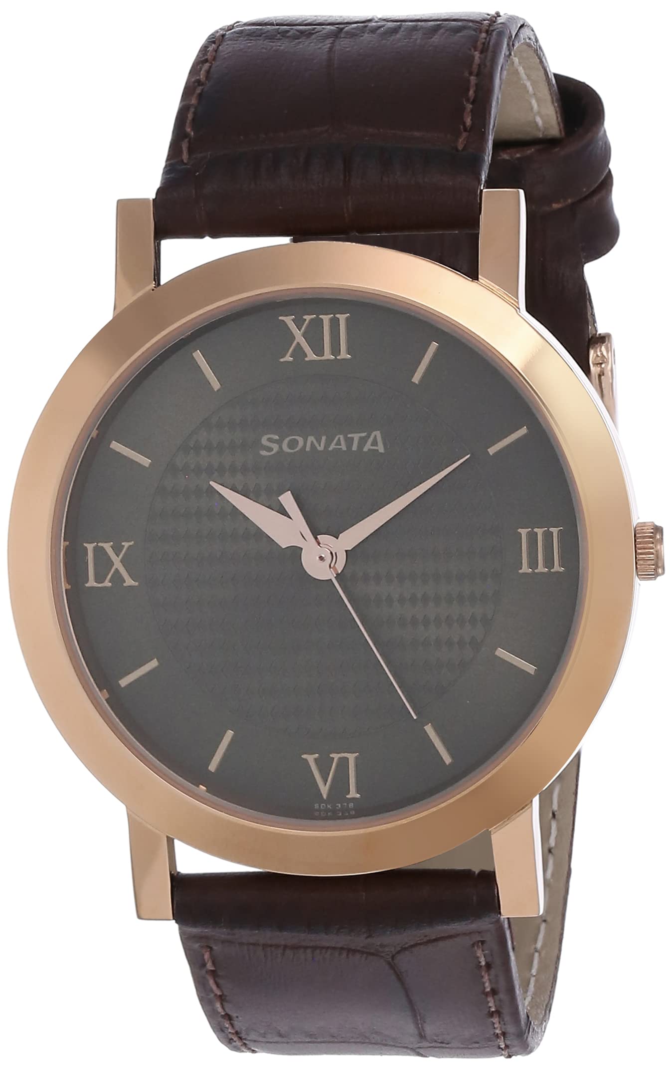Sonata Quartz Analog Green Dial Leather Strap Watch for Men-NR77108WL01W (B08J3MSP3C) Amazon Price History, Amazon Price Tracker