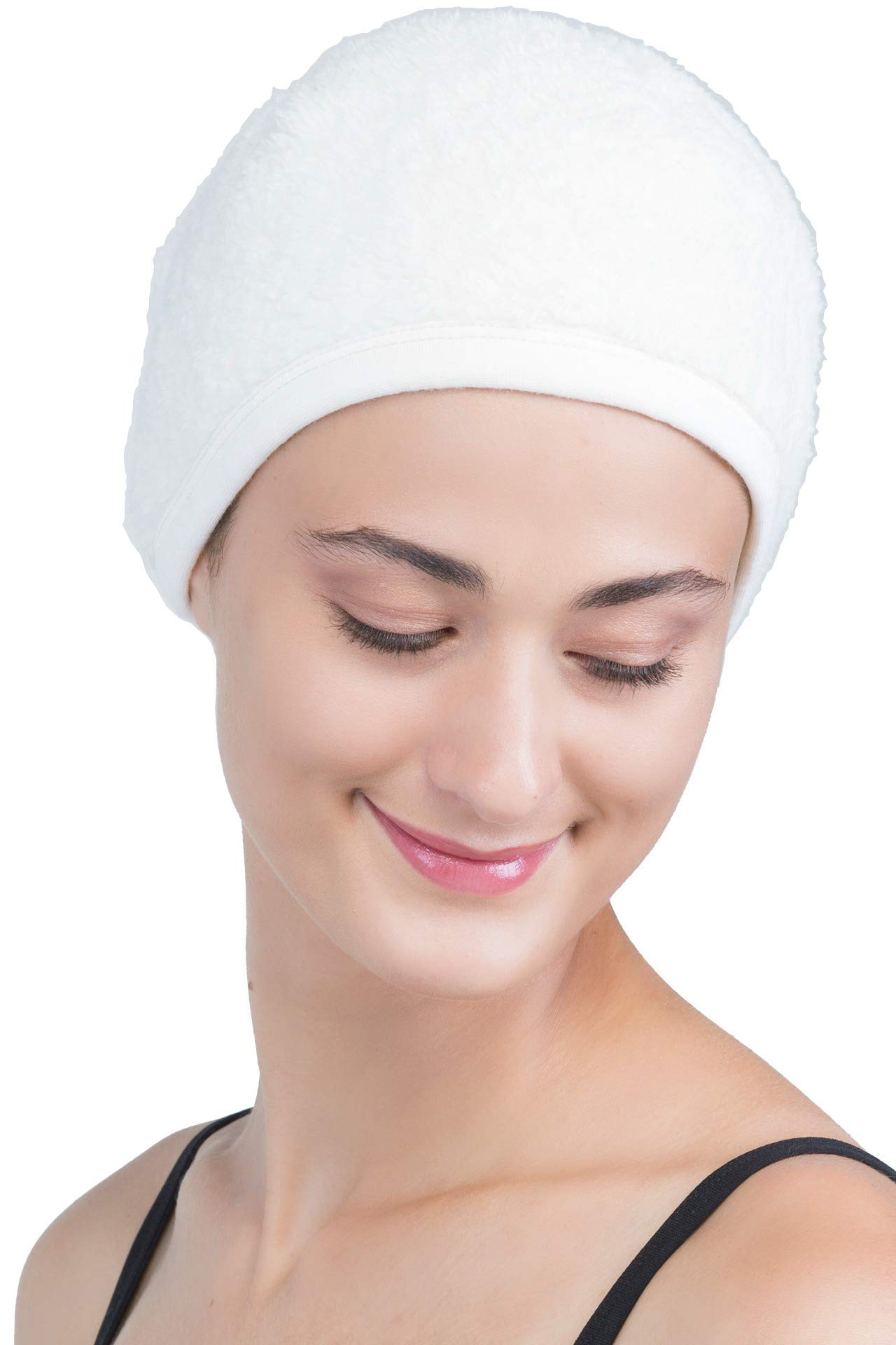 Deresina Headwear Women's Polar Cream Deresina Scarf Pad, Volume For Under Scarf Or Hat (Polar Cream)