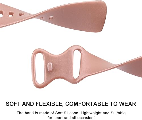 Miniatura 5 de AK Correa deportiva compatible con Fitbit Sense 2  Sense BandsFitbit Versa 4  Versa 3 bandas para mujeres y hombres, correas clásicas de silicona