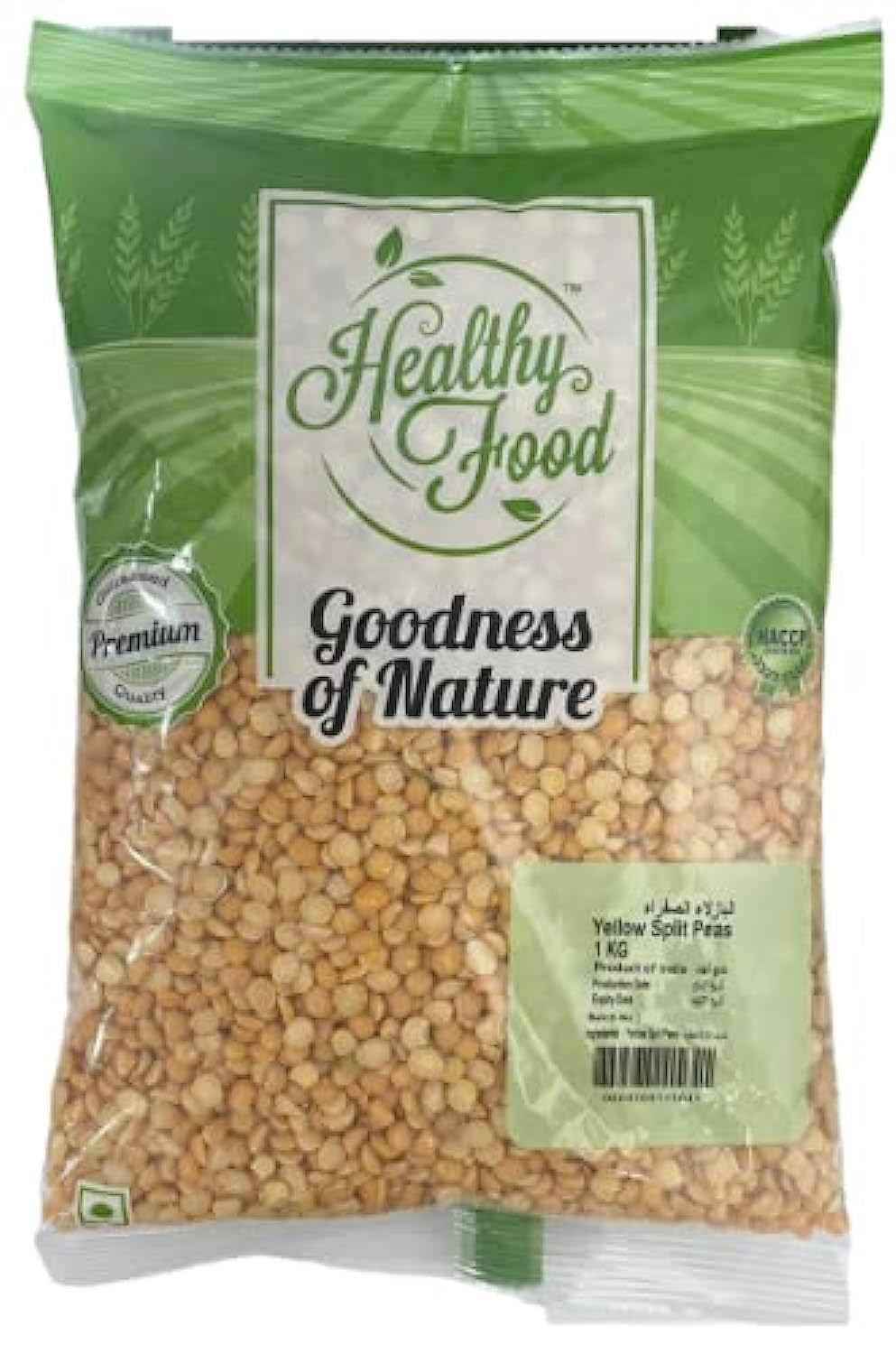 Healthy Food Split Peas (Yellow,1Kg)