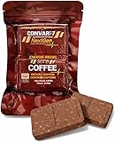 CONVAR-7 NextGen Energieriegel – Solid Coffee (120 g) – Hochenergetischer Riegel, Überlebensration, Notfallmahlzeit, Lebensmittel mit langer Haltbarkeit