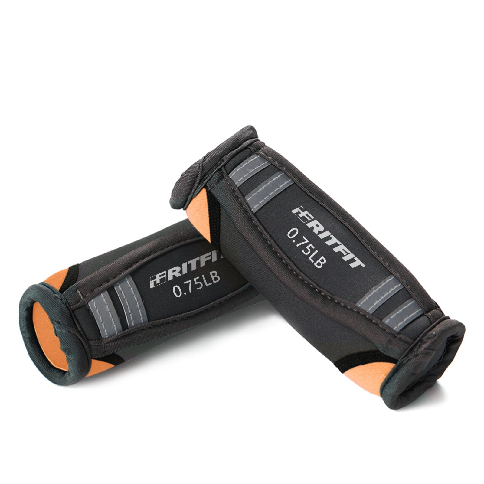 RitFit Soft Hand Weights with Reflective Straps