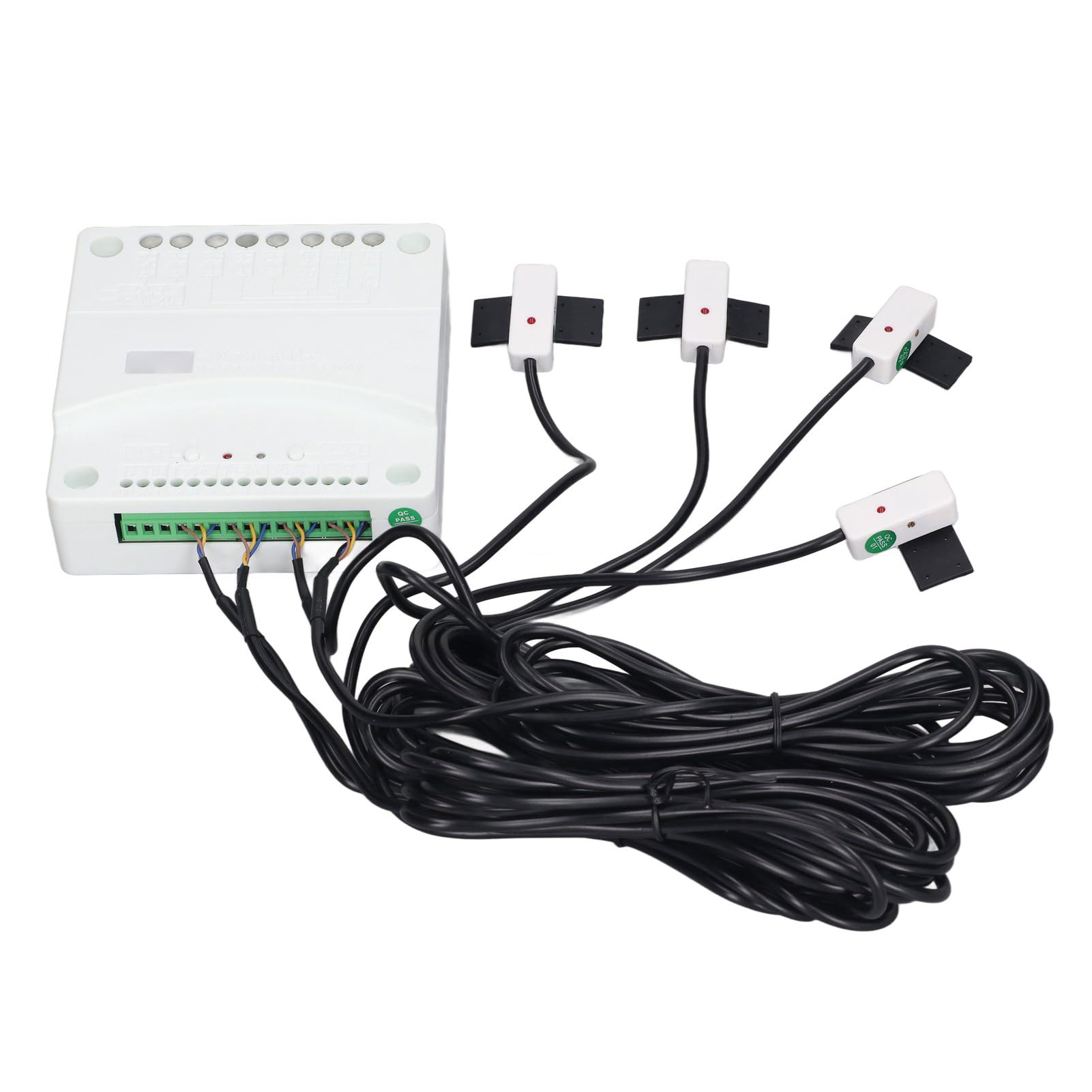 Garosa Controlador Automático de Nivel de Agua, Controlador de Nivel de Líquido ABS sin Contacto AC220V 7A 1600W, Detección Automática de Desbordamiento de Entrada de Agua, Montaje con Tornillo para