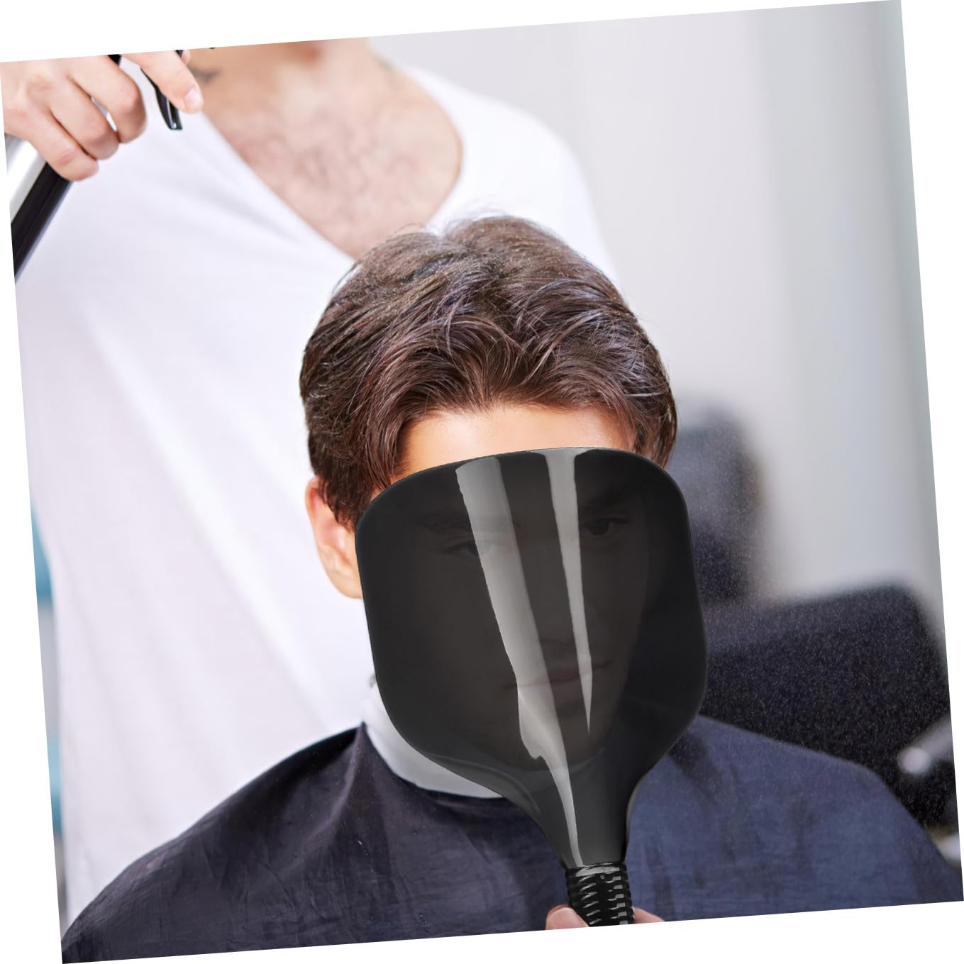 Healeved 5piezas Para Corte De Pelo y Teñido Escudo Facial Para Peluquería Diseño Ergonómico y Resistente Al Spray Completa Para Ojos y Rostro Para Salones y Uso Doméstico