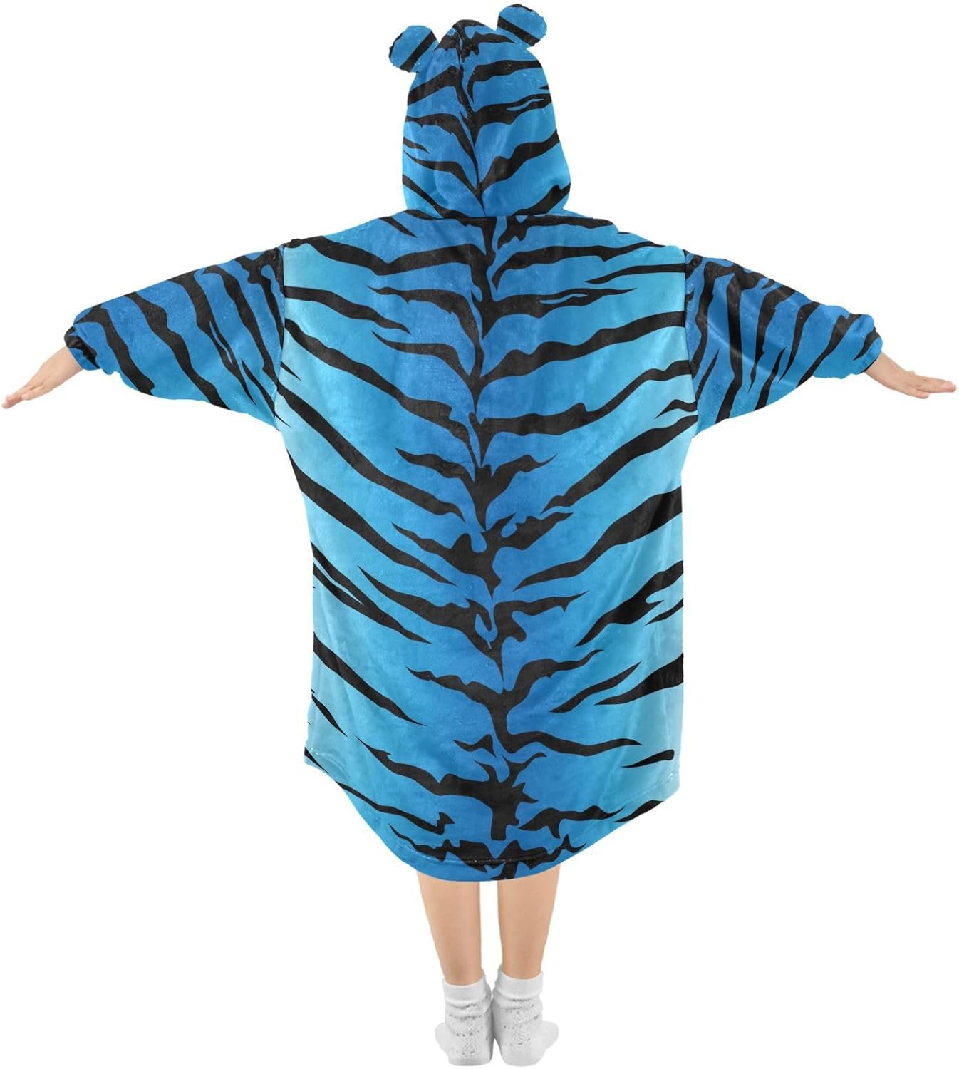 Wearable Blankets for Kids, Super Soft Warm Cozy Oversized Blanket Hoodie, Gifts 3-14 Y Boys Girls Teens with Pocket