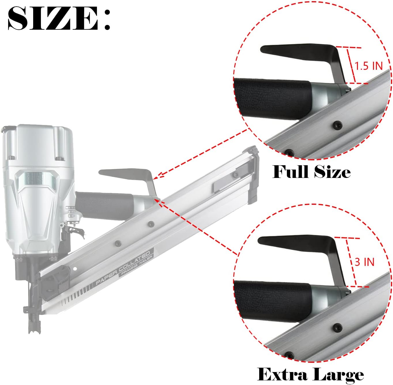 Buy Pneumatic Tool Rafter HookL Shaped For Senco PC0630 Hook Belt Nail