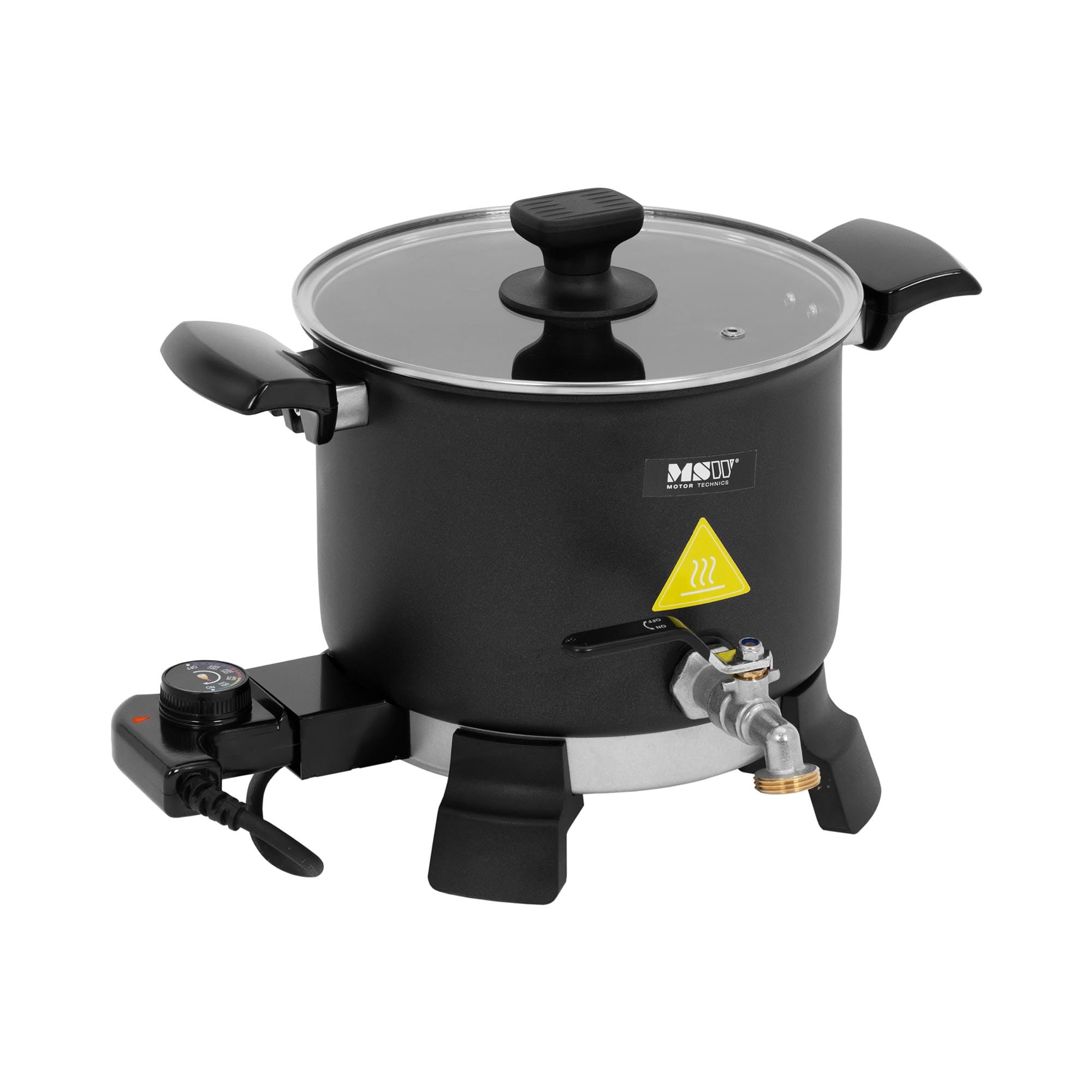 MSW Wax Melter for Candles - Electric - 5 l - 1200 W Wax Melter for Candle Making Wax Melting Pot