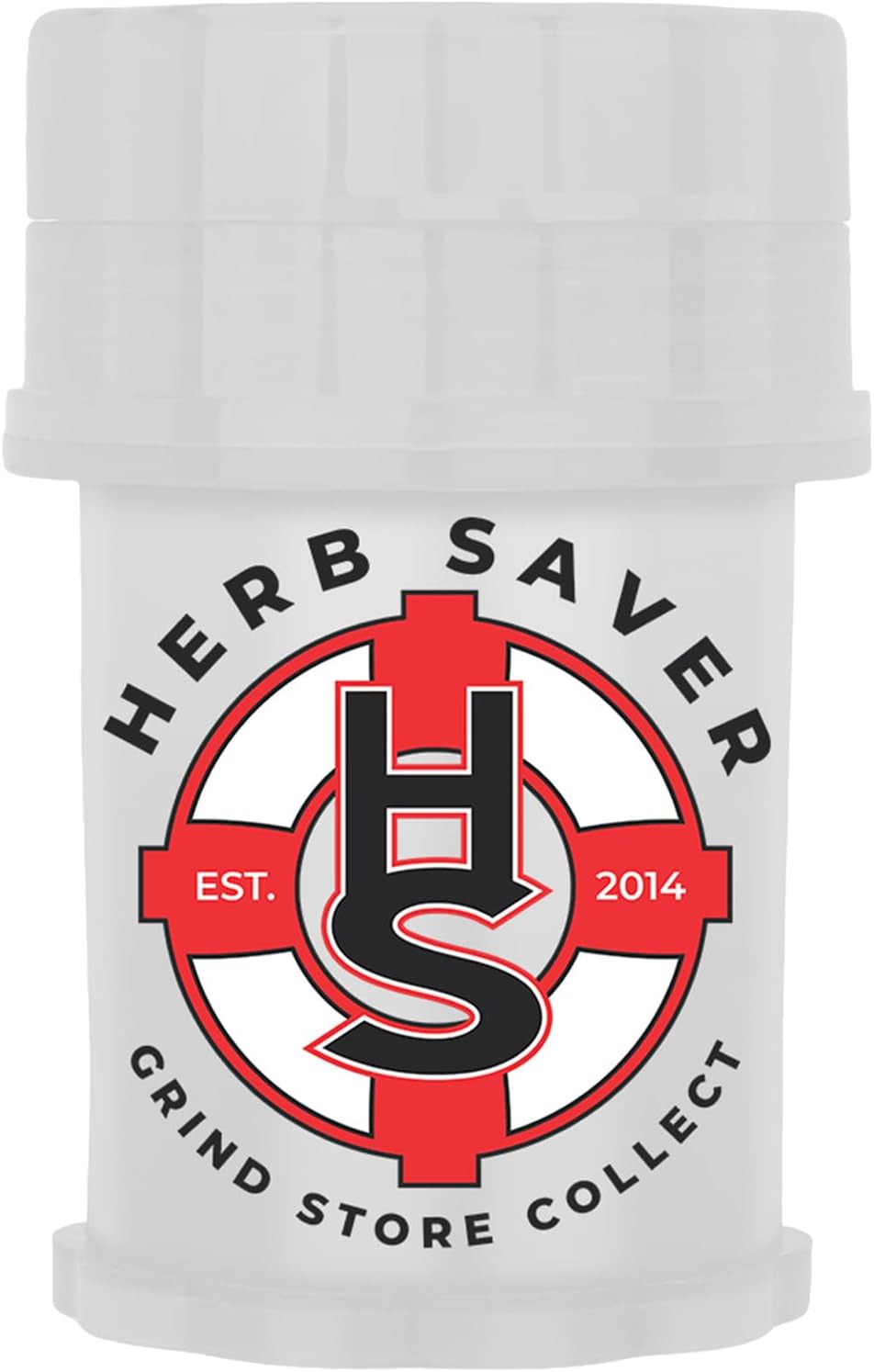 Large HerbSaver Grinder- (Clear)