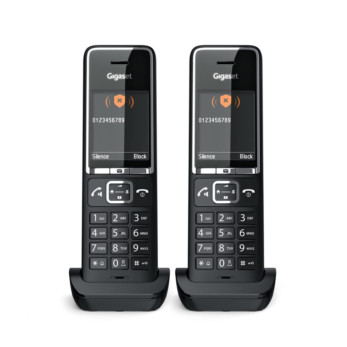 Gigaset COMFORT 550HX Telefono analogico/DECT Identificatore di chiamata Nero