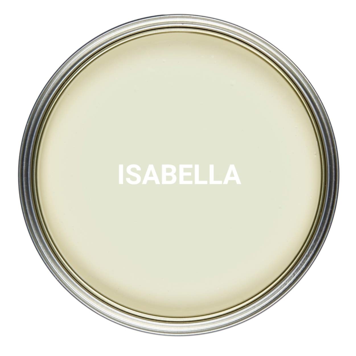Vintro Paint Isabella | Satin Furniture Paint | Pale Yellow | Wood | Trim | Metal | Eggshell Finish | 1 Litre (Isabella)