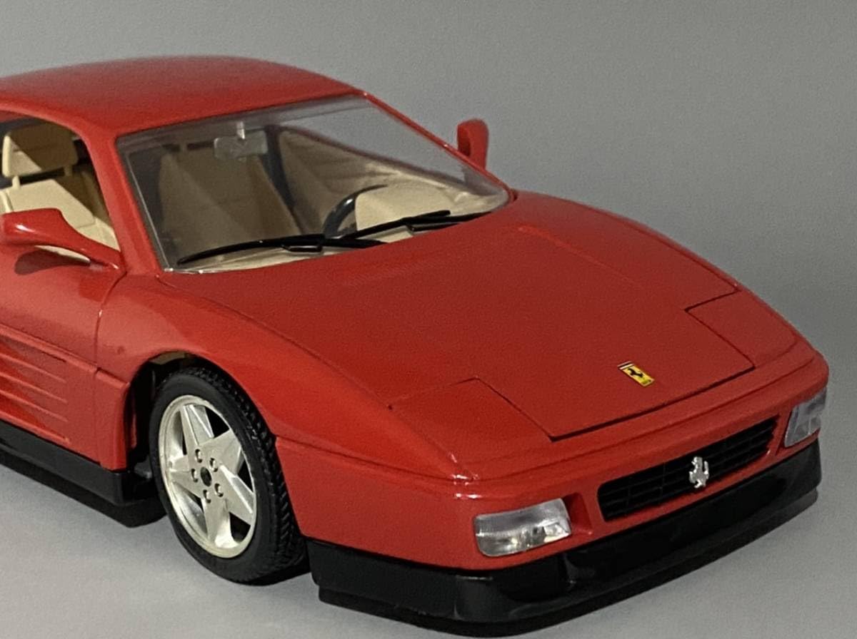 1/18 ミニカー　フェラーリ　348tb ターボ　1989 当時物　最安値 1/18 ミニカー フェラーリ 348tb ターボ 1989 当時物 最安値 1