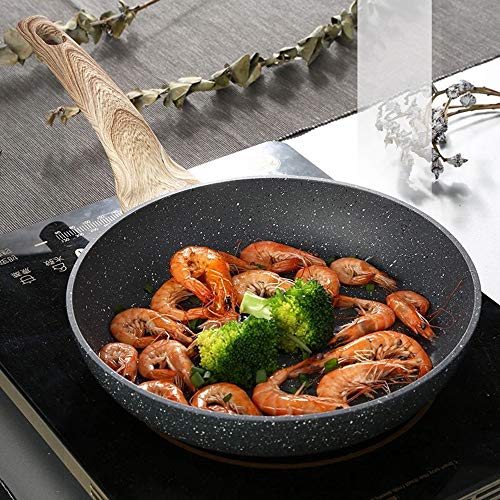 Mokpi Nonstick Skillet Frying Pan Omelet Pan Pancake Pan Kitchen or Camping Cookware (Grey, 9.5-Inch) 2 Gallery Image