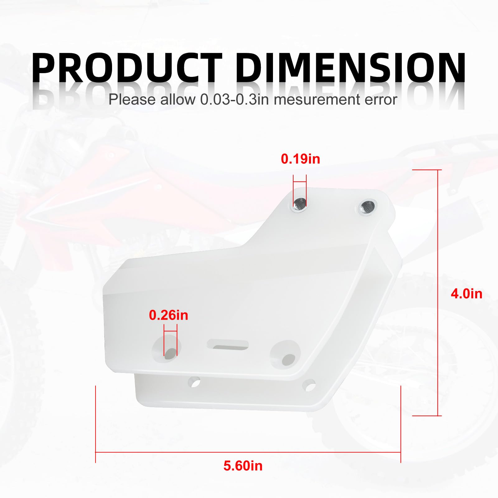 Rear Chain Guide For Honda CRF150F CRF230F CRF250F 2003-2023 Rear