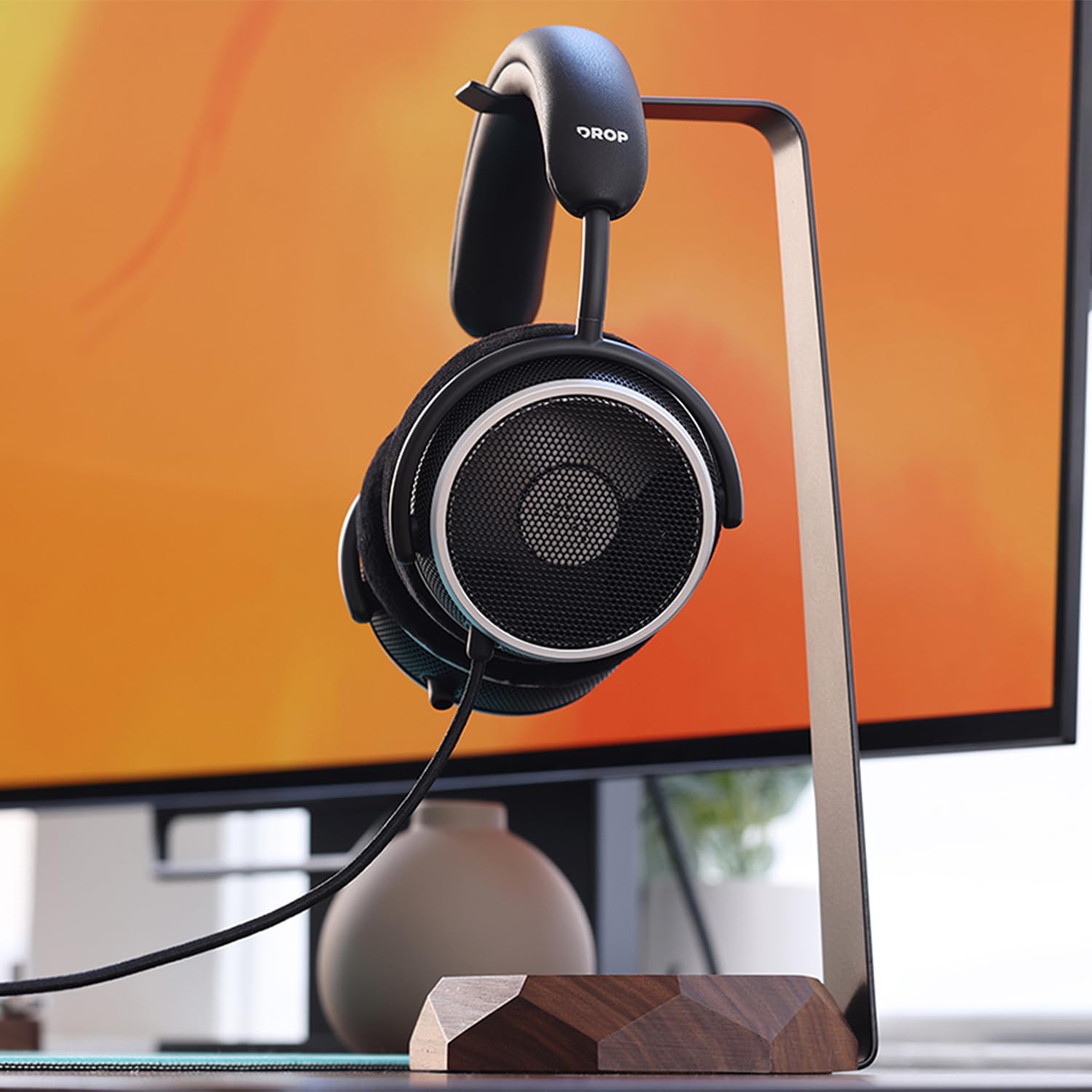 希少新同品 Grell OAE1 モデル ヘッドホン DROP Amazon.com: DROP + Grell OAE1 Wired Open-Back Headphones – Axel
