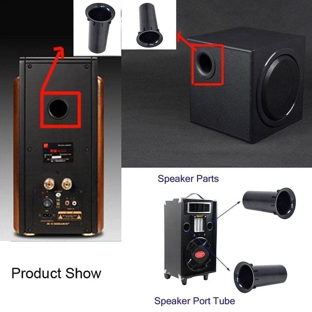 Porta Subwoofer Per Casse Audio | 53x100mm | ABS | Per Cabinet Altoparlanti | Accessorio Auto - Foto 4