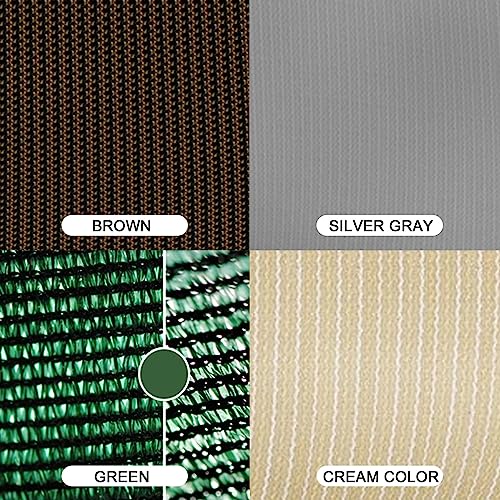 Voile d'ombrage rétractable beige pour pergola et protection de patio - 7