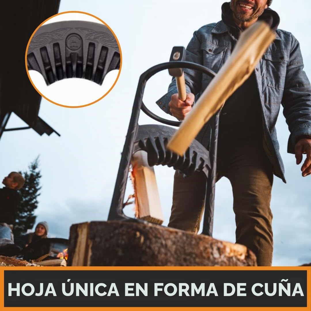 Kindling Cracker King Firewood - partidor de leña (tamaño XL)