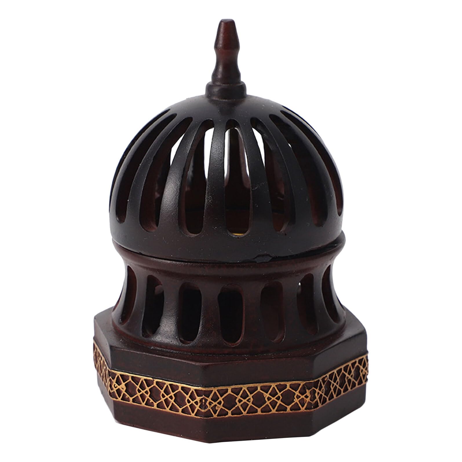 Brûleur à charbon pour encens et aromathérapie, porte-encens vintage compact