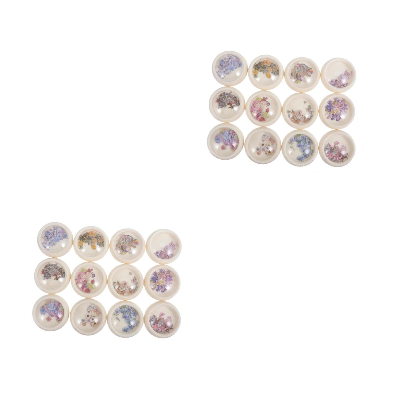 2 Set Sticker Per Unghie Colorati Decorazioni Per Nail Art Accessori Te Per Creazioni Unghie Stili Vari Per Design E Alla Moda 12 Scatole*2