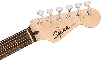 Amazon.com: Fender Squier Sonic Stratocaster HT H - Black