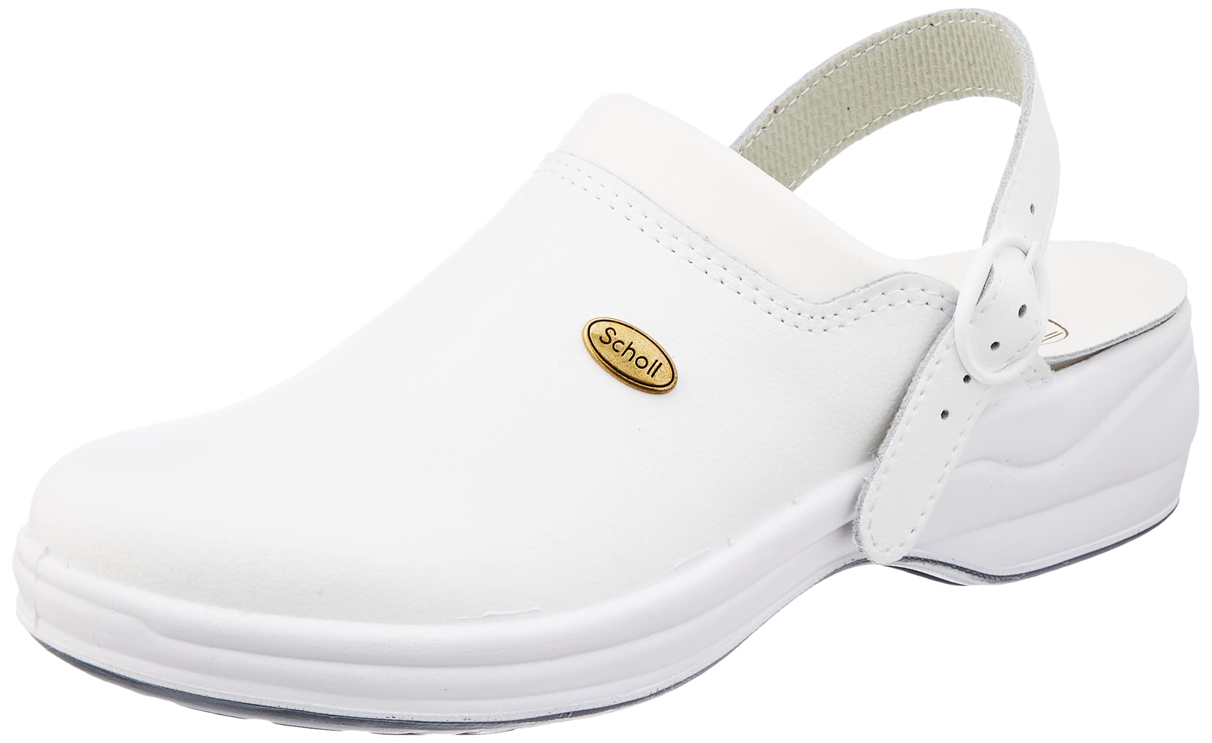 Scholl Clog bonus liscio bianco 41