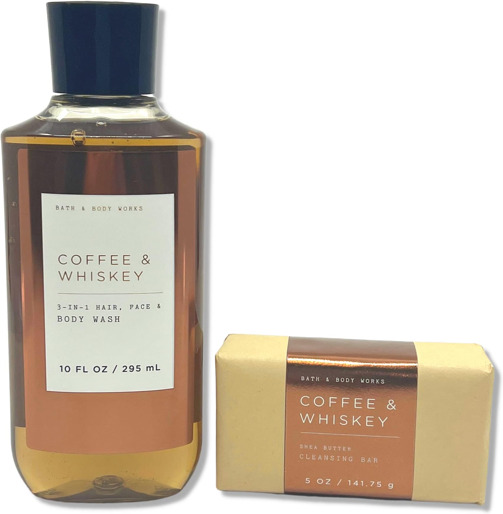 Amazon.com : Bath & Body Works Coffee & Whiskey - 2 pc bundle - 3-in-1 ...