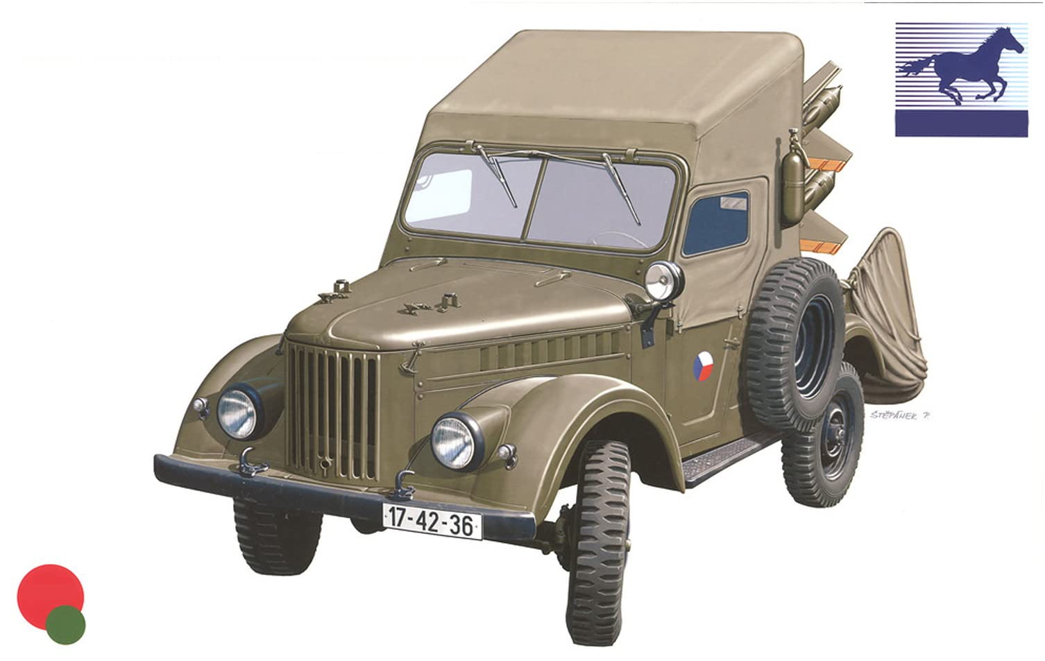 【中古】 ブロンコモデル 1/35 GAZ-69対戦車ミサイル2P26ベビーキャリッジ プラモデル Amazon | ブロンコモデル 1/35 GAZ-69対戦車ミサイル2P26ベビー
